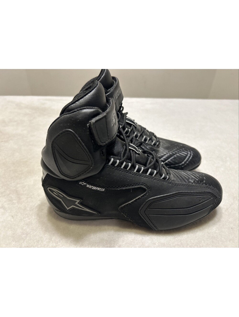 Alpinestars Stella Womens Size 5 Sektor Riding Sneakers Leather Boots Waterproof